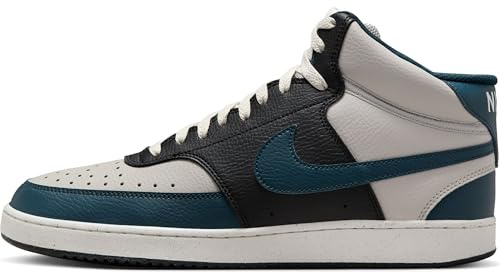 Nike Herren Court Vision Mid Next Nature Sneaker, Lt Iron Ore Armory Navy Phanto, 44 EU