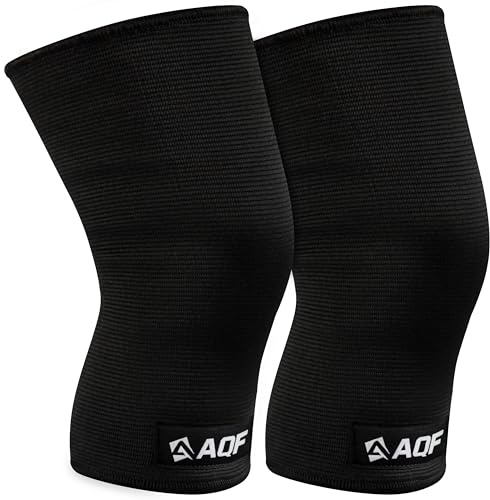 AQF Knee Sleeves for WeightLifting IPL USPA Approved Gym Knee Support