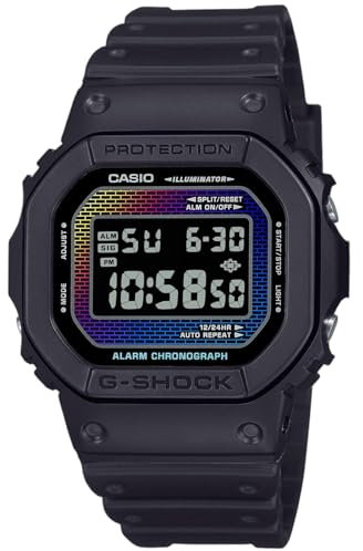 Casio Men's Digital Quartz Watch with Plastic Strap DW-5600RW-1ER