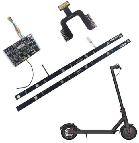 Advokingtap 4Pcs Batteria Circuito di Controllo Kit Per Xiaomi Per M365 Scooter Elettrici, 1 Scheda Di Controllo, 1 Bordo Morbido, 2 Bordo Laterale