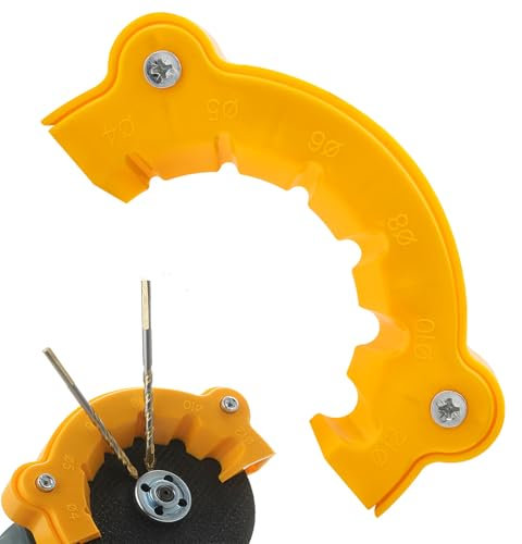 ZMDMAH Amoladora de brocas de 14 cm, multiusos, amoladora angular, portabilità, taladro eléctrico, lijadora para todas las puntas