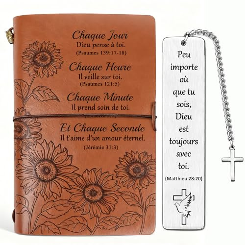 Cadeaux chrétiens, Cahiers et Signets Inspirants avec Versets Bibliques, cadeau chrétien, Cadeau pour Communion et Confirmation, Cadeau de baptême, Calendrier de l'Avent, Idée Cadeau Noël Original