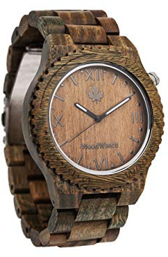 WoodWatch Wootch Sandal | Orologio in legno uomo da polso premium | Wood watch for men | Orologio resistente e antispruzzo