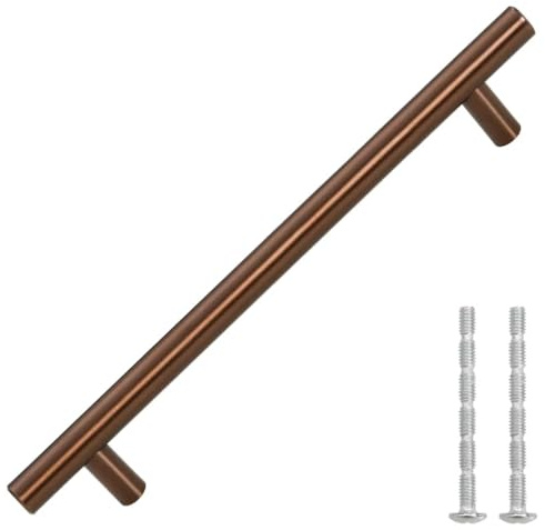 Poignées d armoire 10 pcs bronze 160 mm acier inoxydable