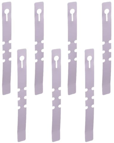 100 etichette per piante, in plastica bianca, regolabili, da appendere all'albero, da avvolgere intorno a piante da giardino, etichette per il nome, per semi, ortaggi, fiori, piante in vaso,