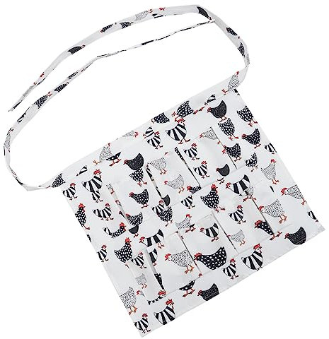 ABOOFAN Rock zum Eiersammeln Werkzeugständer Kochschürze Eieraufbewahrungsschürze Kinderschürzen Lätzchen Eiersammelschürze Eierschürze Tasche Eierschale Enteneier Eierständer Arbeit Stoff