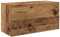vidaXL Bad-Wandschrank Altholz-Optik 60x25x30 cm Holzwerkstoff, Bad-Hängeschrank, Hängeschrank Badezimmer, Wand-Badschrank, Hängeschrank Bad