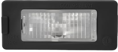 eMagTech Car Rear License Plate Light 1K9943021 5N0943021 5N0943021A 5N0943021B Compatible with Skoda Octavia Mk3 5E5 Estate 2013-2017