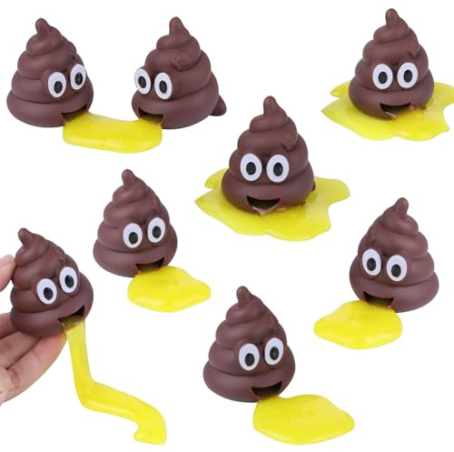 Kacka Squishy Puking Ball Kacka - Palla antistress per adulti