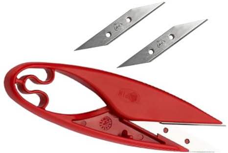 MOKKHNB Tijeras de Sastre de Acero Inoxidable, Tijeras de Tela Pequeñas y Ligeras para Costura, Cortador de Hilo Portátil, Herramienta de Corte Versátil para Confección y Manualidades