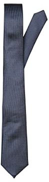 SELECTED HOMME Herren Slhnew Texture Tie 7cm Noos B Krawatte, Dark Sapphire, Einheitsgr e EU