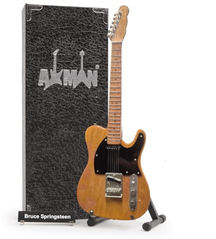 Guitare de B Springsteen vieillie - Mutt des années 50 : Réplique de guitare miniature