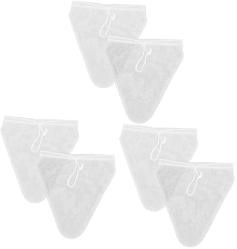 BESTonZON 6 Pezzi Filtro Per Succo Sacchetto Filtro Per Latte Di Soia A Maglia Fine Sacchetto Per Freddo Sacchetto Per Noci Sacchetto Filtro Con Sacchetti Per Latte Di Noci Sacchetto