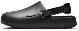 Nike Men's Calm Mules, Black/Black, 9