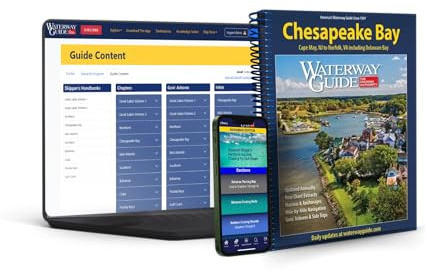 Waterway Guide Chesapeake Bay Bundle (Print + Digital): Essential Cruising Guide for Boating on the Chesapeake Bay