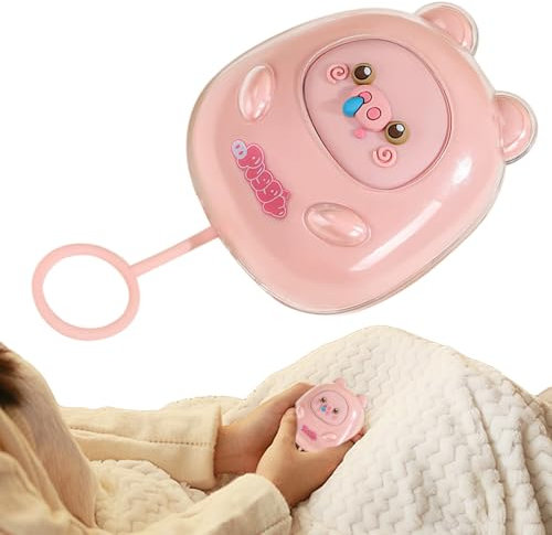 Wimnqie Réchauffeurs électriques Rechargeable, réchauffable, réchauffement de la Main | USB Mignon de Main compacte à Carreaux Rapides - Petit radiateur Ergonomique réglable pour Le Camping, la