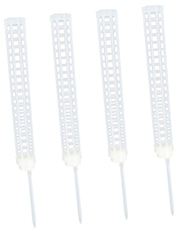 Milisten 4piezas Columna para Plantas Soporte para Flores Columna De Postes De para Plantas