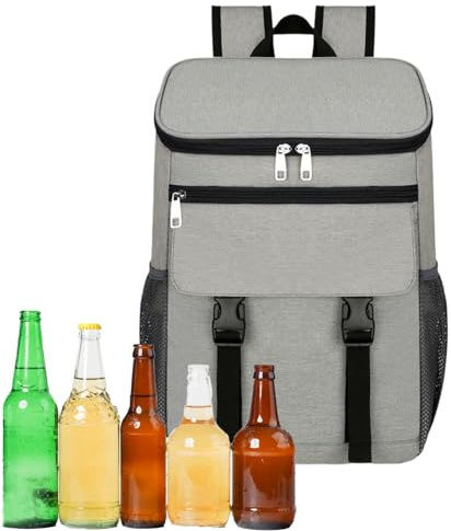 Mochila refrigeradora Impermeable | Gran Capacidad para el Almuerzo | Bolsa isotérmica Aislante Impermeable para Senderismo, Barbacoa, Camping, Deportes Diarios, Viajes, Ciclismo