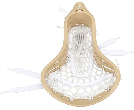 Bvznmilhd Tête de Crosse Lacrosse en Nylon, Tête de Crosse Strung avec Maille, Résistante à l'usure, pour Entraînement et Compétition, Compatible avec Manche Standard (Enfants)