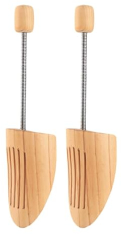 Camilla De Botas – Extensor De Zapatos De Bajo Sobrepeso, Conservador De Forma De Madera, Herramienta De Cuidado De Zapatos Ajustable, Organizador Doméstico Compacto | Equipo De Protección De Placa