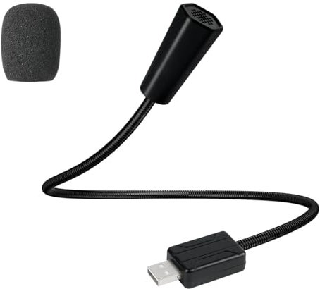 HOTUT USB Microphone for Computer, Conference USB Microphone Metal Computer Condenser PC Mic, 360° Omnidirectional Conference Microphone for Online Chatting,Zoom Call,Online Meeting,Video Conference