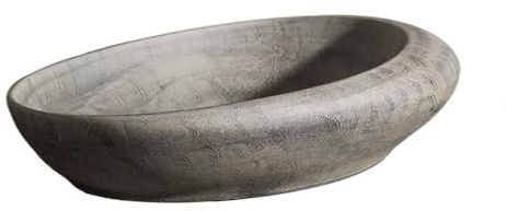 GLigeT Lavamanos de Baño Lavabo de Pedestal Ovalado pequeño for Exteriores, balcón, baño Interior, Uso doméstico para baños y aseos