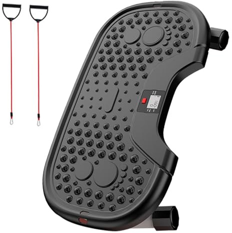 Rock Stepper, Mini Stepper, Sidosvängande steg, Bentränare med motståndsband, Kompakt Fitness för träning, För Glutes Abs Core Övre Body Glutes Utomhus Vardagsrum