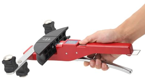 Cozyel Piegatrice a Mano per Tubi in Rame e Alluminio, 6-22mm, 7 Ruote, Curvatubi Manuale Compatto Ergonomico per DIY, HVAC, Idraulica e Riparazioni