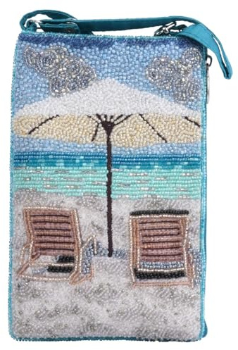Bamboo Trading Hand-Beaded Lounging Club Bag