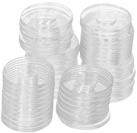 VILLFUL Rondelle Piatte in Vinile 500 Pezzi Rondelle per e Maniglie Doccia di Tenuta Isolanti per Guarnizione Sostituzione Accessorio Casa da Te