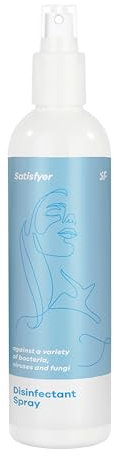 Satisfyer Women Toy Cleaner Desinfektions-Spray | Alkoholfreie Reinigungsformel | Schützt vor Bakterien und Viren | Auch für Silikon Toys geeignet | 300 ml
