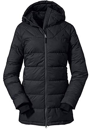 Schöffel Damen Insulated Parka Boston L, wasserabweisender, winddichter Parka, funktioneller und stylischer Wintermantel