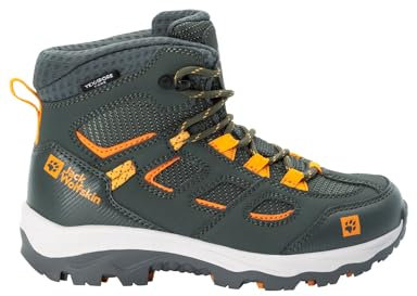 Jack Wolfskin Unisex Kinder Vojo Texapore Mid K, Slate Green, 33 EU