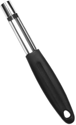 Descorazonador de acero inoxidable – Descorazonador de manzanas, removedor de núcleos y núcleos, herramienta multifuncional para quitar semillas de fruta | Extractor de núcleos, descorazonador de