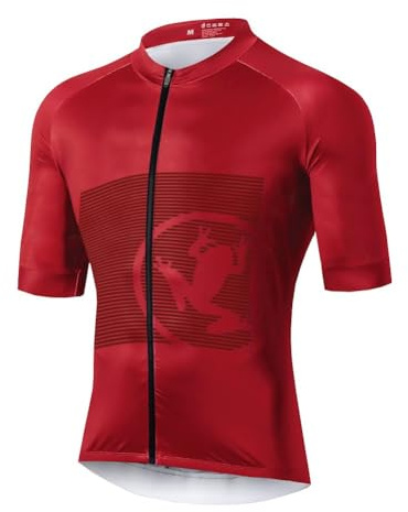 UGLY FROG Abbigliamento da Bicicletta Ciclismo Maglie a Maniche Corte da Uomo MTB T-Shirt Traspirante Asciugatura Rapida