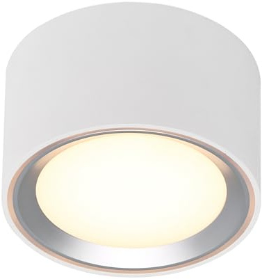 Nordlux 47540132 Fallon LED-Aufbauleuchte 8.5W white, stainless steel (gebürstet)