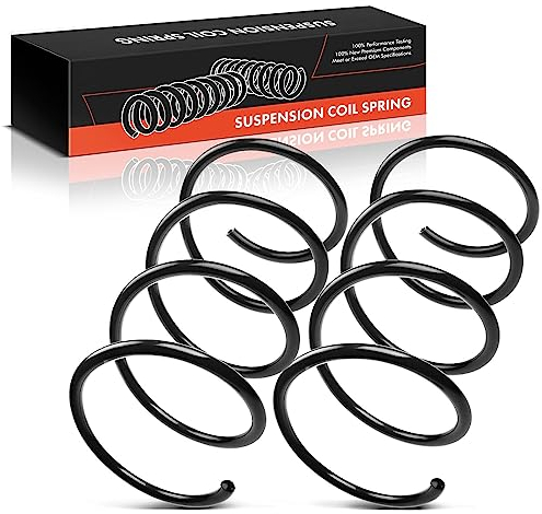 Frankberg 2x Federn Fahrwerksfeder Vorderachse Kompatibel mit C-Klasse W203 1.8L-3.0L Limousine 2000-2007 CLK C209 1.8L 2.6L Coupe 2002-2009 Replace# 2033214004