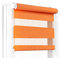 Fenster DEKOR - Rollos für Fenster Orange - Klemmfix Rollo ohne Bohren 85 x 230 [cm] - Doppelrollo mit Einer Breiten Auswahl an Größen und Farben - Blickdichte Rollos, einfach zu montieren