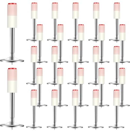 100 Stück Round Nägel für Nagelpistolen 7,3 mm Stahlnägel Manuelle Stahlnägel Nieten für Nagelpistole Runde Druckluft Nagelpistole Zubehör Mini Nägel für Decken Wall Kabelkanäle Reparaturwerkzeug