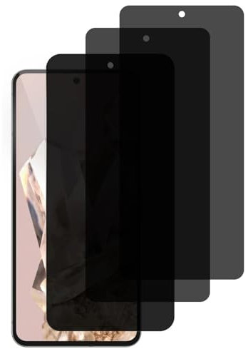 DYNASCO 3 Pack Protector de Pantalla de Privacidad para OPPO Find X3 Pro, 9H Dureza Antiespia Cristal Vidrio Templado para OPPO Find X3 Pro - NO Soporta Desbloqueo de Huella Digital