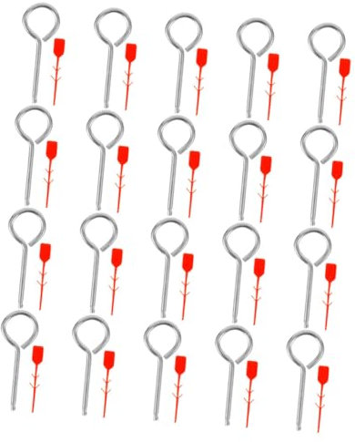 ARTIBETTER Feuerlöscher-sicherungsstift-Set 20 Stück Metallzug Ersatz-feuerlöscher-zubehör für Das Home-Office