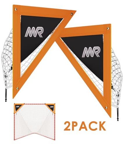 MR Lacrosse Shooting Targets Set of 2, Lax Goal Corner Goalie Targets