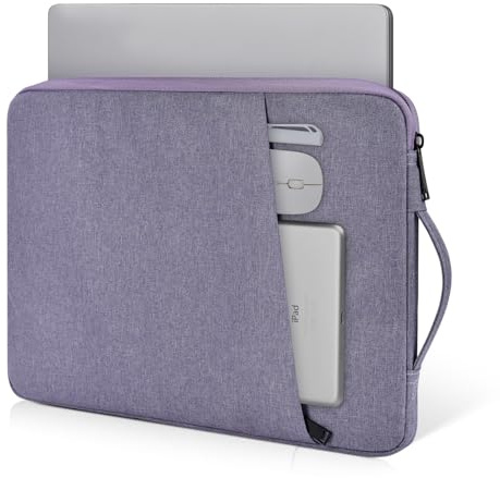 14 Inch Laptop Sleeve Case for HP Chromebook/Stream/Pavilion Plus 14, Lenovo IdeaPad, ASUS Vivobook Go, Dell Latitude Computer Bag, Ultra Violet