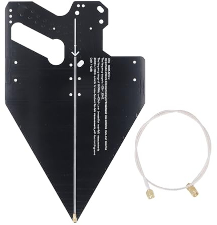 Log Periodic Directional RF Antenna Outdoor Antenna Kit 100MHz-12GHz Cellular Modems Routers for Wireless Spectrum Management EMC Testing