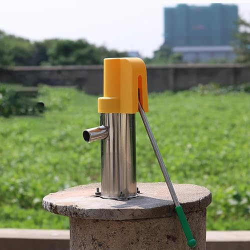 Elitix Schwengelpumpe Handpumpe für Trinkwasser, Manuelle Krugbrunnenpumpe für Springbrunnen, Druckerhöhungspumpe für den Hauswasserdruck mit Teilen, Wasserhahnpumpe für den Außenbereich