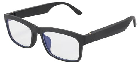 Occhiali Audio con Controllo Tattile con Filtro della Luce Blu, Occhiali Intelligenti con Connessione V5.3+EDR, qualità del Suono Squisita per Lavoro e Tempo Libero