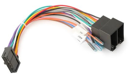 YdseozOA Adaptador de cableado universal de 20 pines a ISO, repuesto de adaptador para autoradio compatible con pantalla DIN, adaptador para cableado de coche