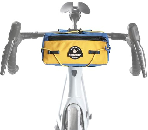 Rhinowalk Bike Handlebar Bag Bicycle Front Bag Storage Small Pouch with Shoulder Strap for Urban Cycling