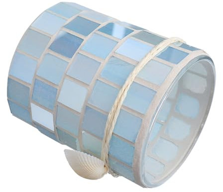 GLEAVI 1pezzi Portacandele in Vetro Candelieri Per Aromaterapia Supporti Candela Per Piante Grasse Decorazione Da Scrivania e Ufficio