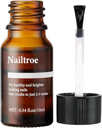 Fungal Nail Treatment for Toenails & Fingers, Nailtroe Toenail Fungus Treatment Nail Strengthener and Repair 10ml